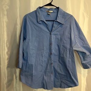 Women’s button down shirt 3/4 sleeves 2143. New but no tags